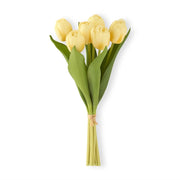 Real Touch Bloomed Tulip Bundle (6 Stem)  K&K Yellow  