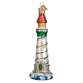 Holiday Lighthouse Ornament  Old World Christmas   