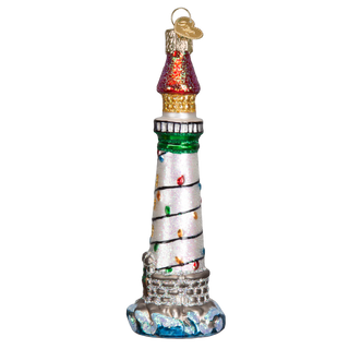 Holiday Lighthouse Ornament  Old World Christmas   