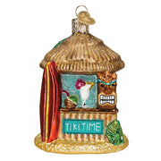 Tiki Hut Ornament  Old World Christmas   