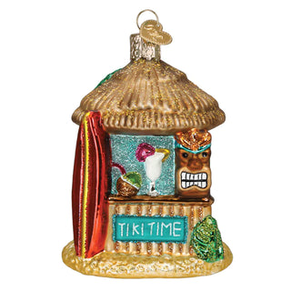 Tiki Hut Ornament  Old World Christmas   