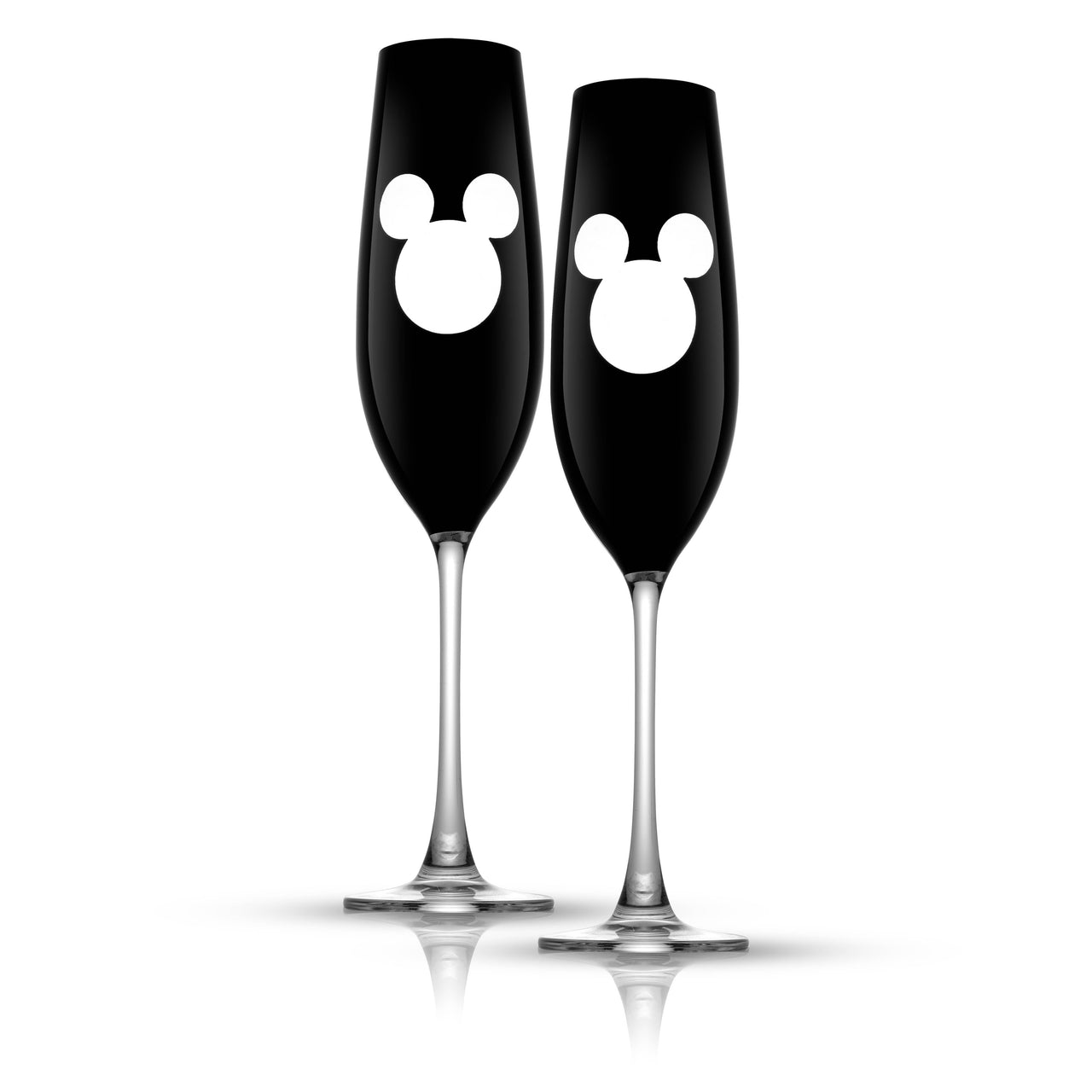 Disney Luxury Mickey Mouse™ Champagne Glasses, Set of 2  JoyJolt   