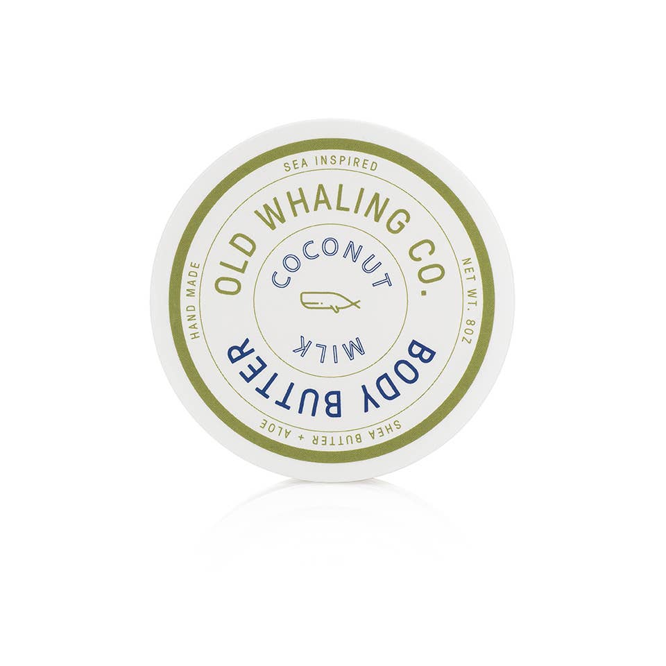 Coconut Milk Body Butter (8oz)  Old Whaling Company   