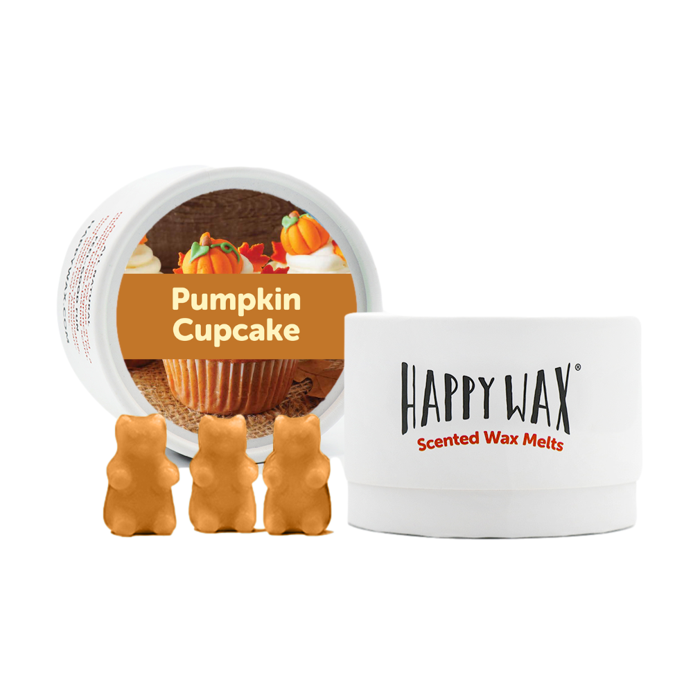 Pumpkin Cupcake Wax Melts - Eco Tin (3.6 oz)  Happy Wax   