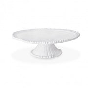 Vida Alegria Pedestal Cake Plate White Melamine Beatriz Ball   