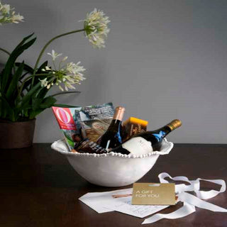 Vida Alegria Bowl (Lg) White Melamine Beatriz Ball   