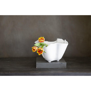 Vida Nube ice bucket, white melamine by Beatriz Ball for barware.