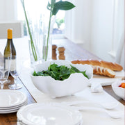 VIDA Nube salad servers (lg) white Melamine Beatriz Ball   