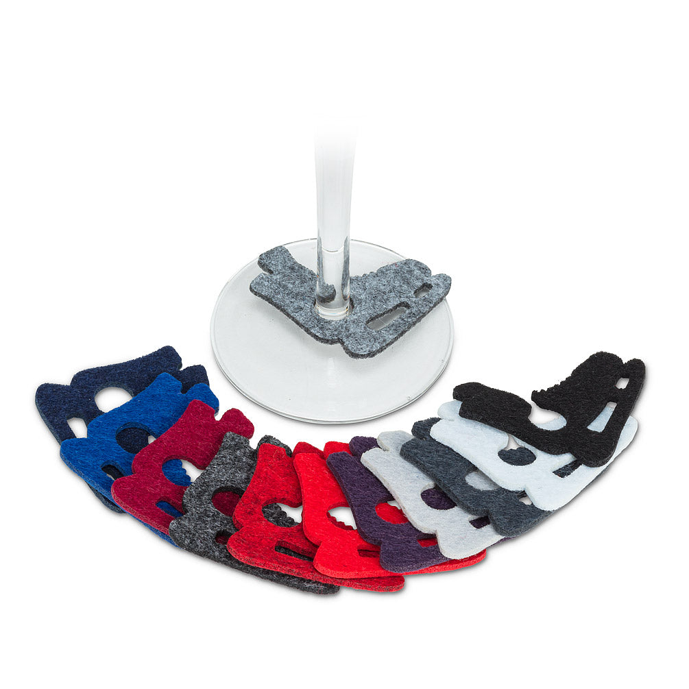 Skate Wine Charms 12pk  Abbott   