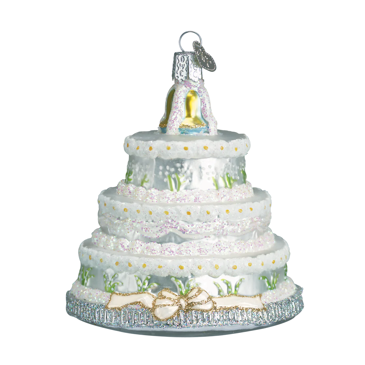 Wedding Cake Ornament  Old World Christmas   