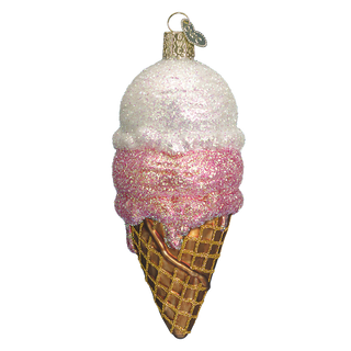 Ice Cream Cone Ornament  Old World Christmas   