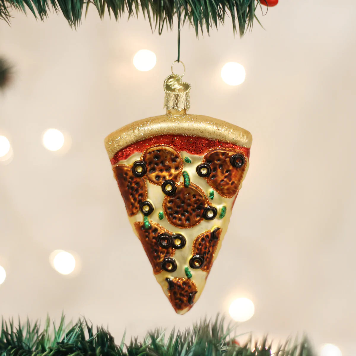 Pizza Slice Ornament  Old World Christmas   