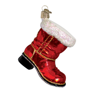 Santa's Boot Ornament  Old World Christmas   