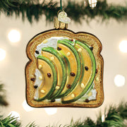 Avocado Toast Ornament  Old World Christmas   