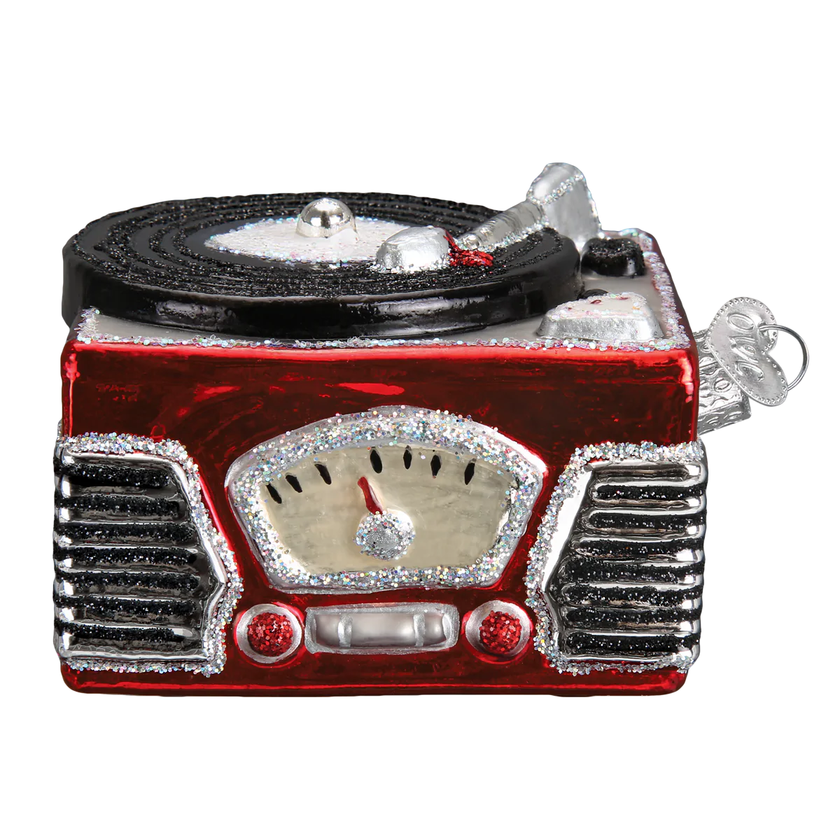 Record Player Ornament  Old World Christmas   