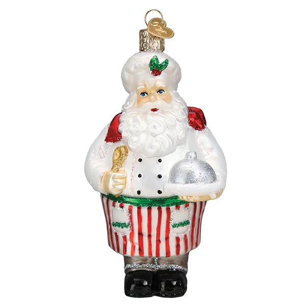 Chef Santa Ornament  Old World Christmas   