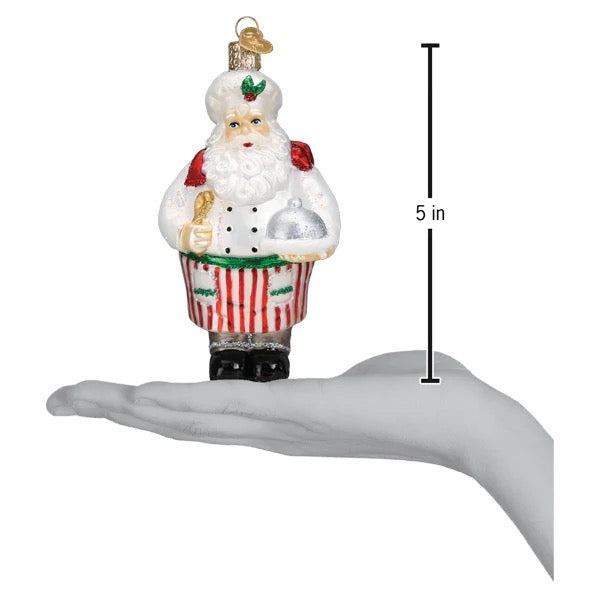 Chef Santa Ornament  Old World Christmas   