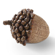 Small Light Brown Resin Acorn w/Pinecone Top  K&K   
