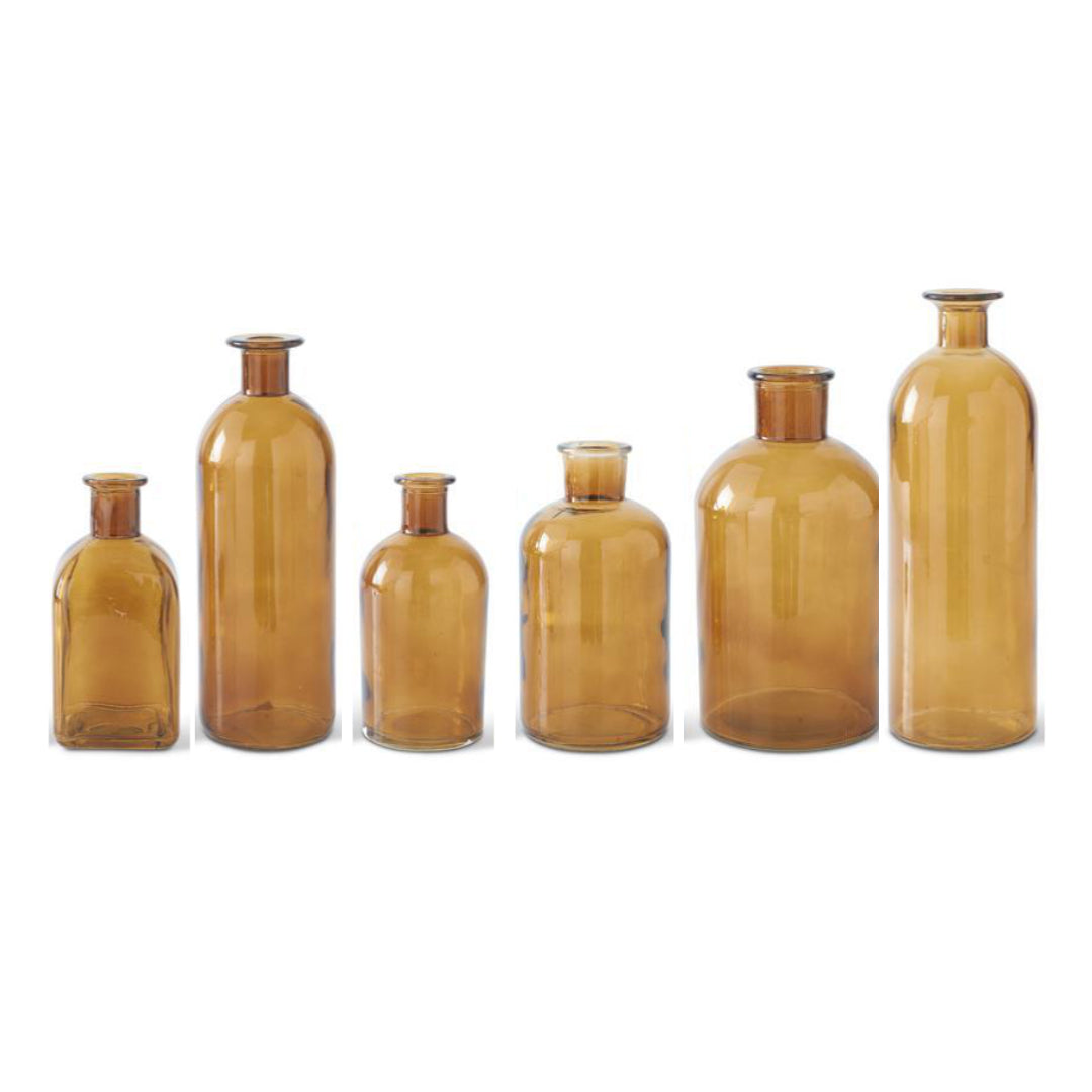 Amber Glass Bottles  K&K   