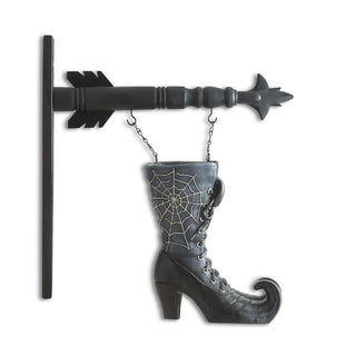 Black Resin Witch Boots Arrow Replacement Arrow K&K   