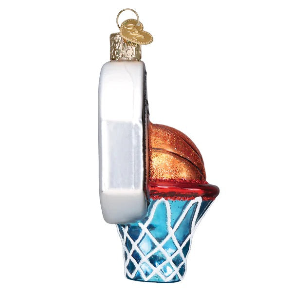 Basketball Hoop Ornament  Old World Christmas   