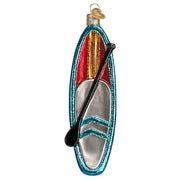 Blue Stand Up Paddle Board Ornament  Old World Christmas   
