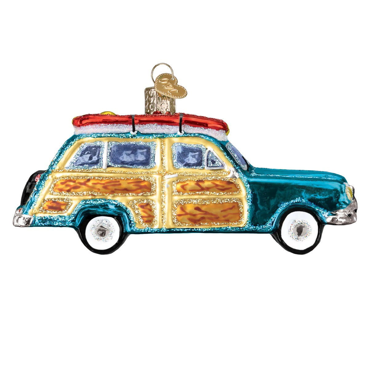 Surf's Up Wagon Ornament  Old World Christmas   