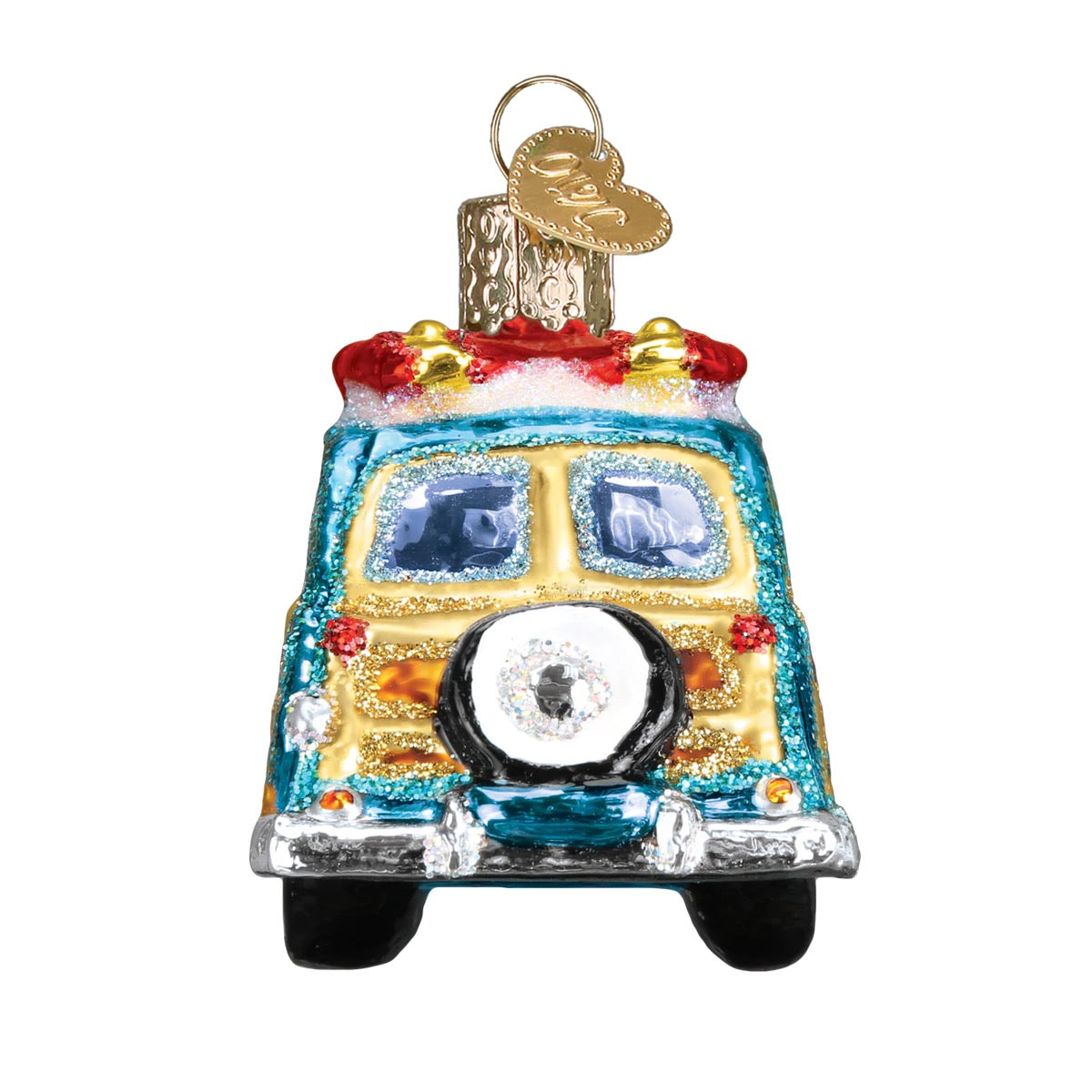 Surf's Up Wagon Ornament  Old World Christmas   