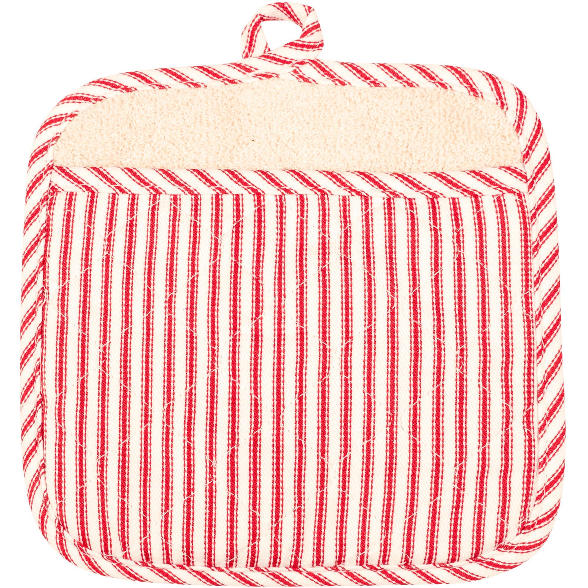 KAF Home Metro Stripe Terry Lined Pot Mitt  KAF Home   