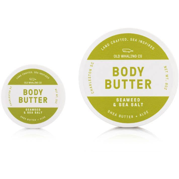 Travel Size Seaweed & Sea Salt Body Butter (2oz)  Old Whaling Company   