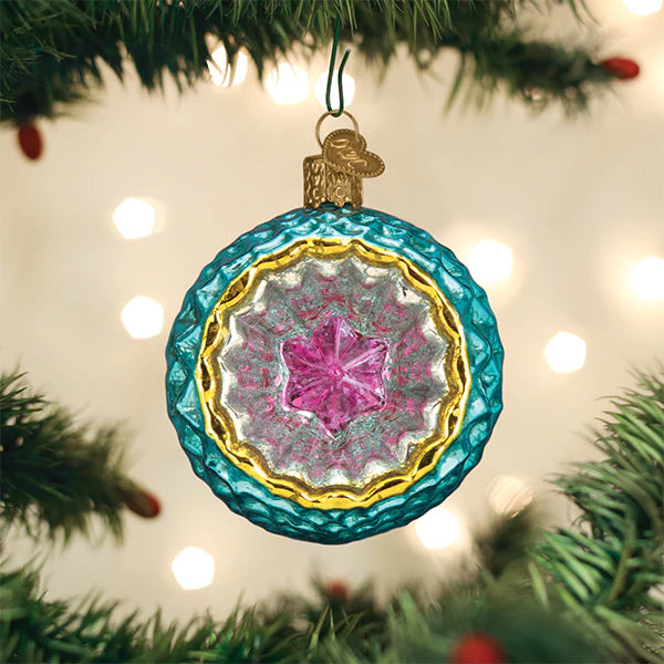 Faceted Sky Reflection Ornament  Old World Christmas   