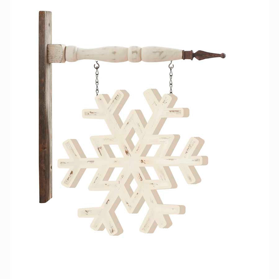 White Painted Snowflake Arrow Replacement Arrow K&K   