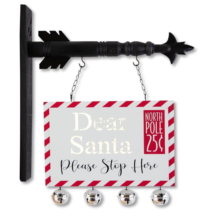 "Dear Santa" LED Postcard Cutout Arrow Replacement  K&K   