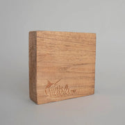 Mr & Mr Greenery Decorative Wooden Block ' Rustic Marlin   