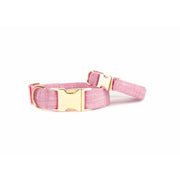 Rose Gold Orchid Dog Collar - Small  The Foggy Dog   