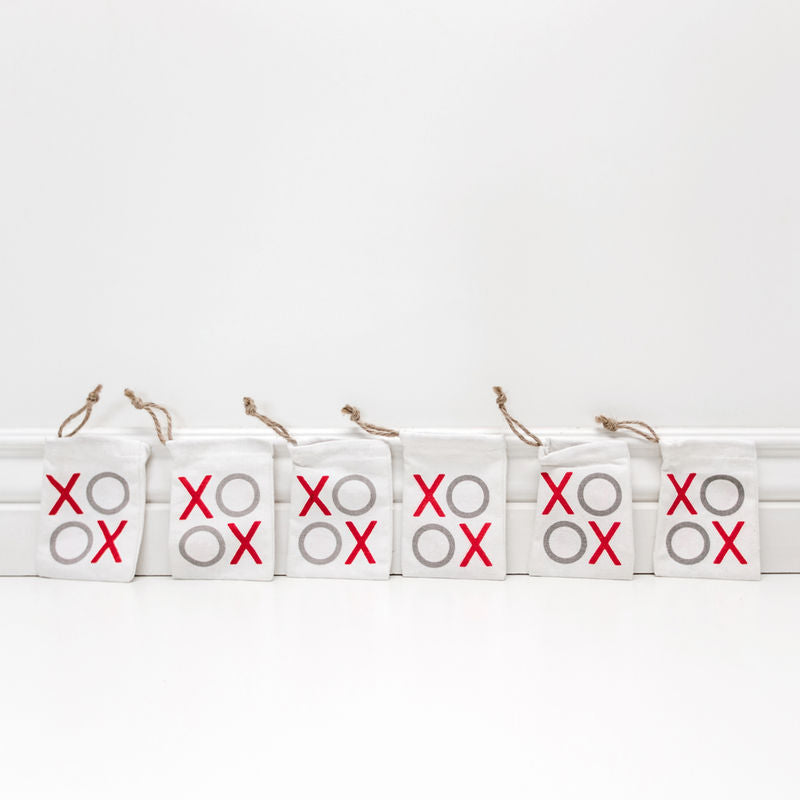 XOXO Treat Bags Set/6 Adams Valentines Adams & Co.   