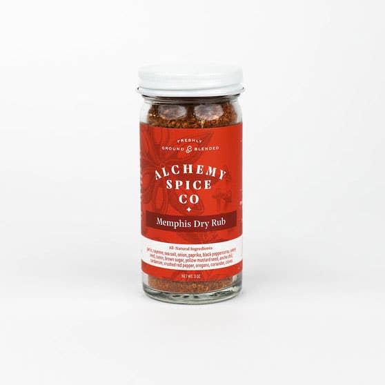 Memphis Dry Rub Jar  Alchemy Spice Company   