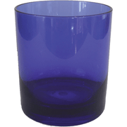 Acrylic Rocks Glass - Cobalt  Caspari   