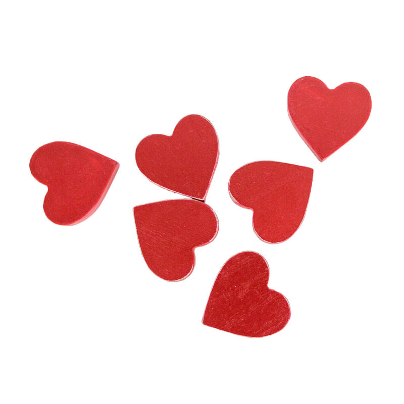 Ledgie Shapes - Red Hearts Adams Ledgie Adams & Co.   