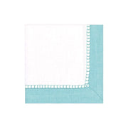 Cocktail Napkin - Linen Robin's Egg Blue Paper Napkins Caspari   