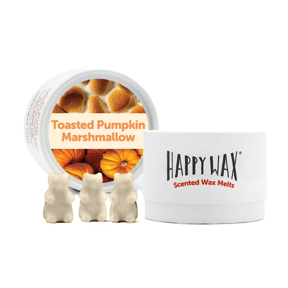 Toasted Pumpkin Marshmallow Wax Melts  Happy Wax   