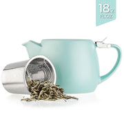 Pluto Turquoise Porcelain Teapot 18.2oz  TEALYRA   