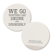 Car Coaster We Go Together  Tipsy Coasters & Gifts   