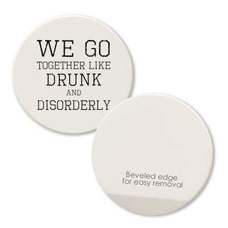 Car Coaster We Go Together  Tipsy Coasters & Gifts   