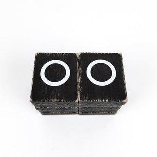 Extra Letters (O) Black/White Adams Ledgie Adams & Co.   