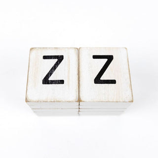 Extra Letters (Z) White/Black Adams Ledgie Adams & Co.   
