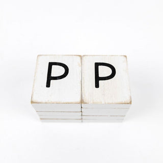 Extra Letters (P) White/Black Adams Ledgie Adams & Co.   