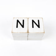 Extra Letters (N) White/Black Adams Ledgie Adams & Co.   