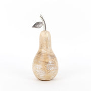 Mango Wood Shape - Pear with Silver Adams Everyday Adams & Co.   