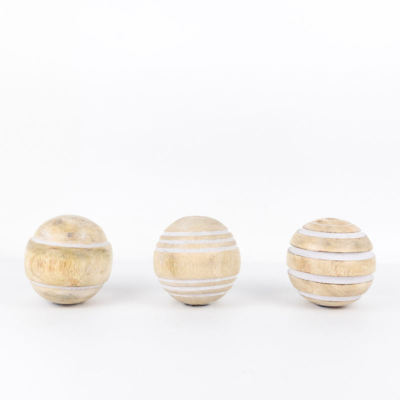 Mango Wood Balls - Set of 3 Adams Everyday Adams & Co.   